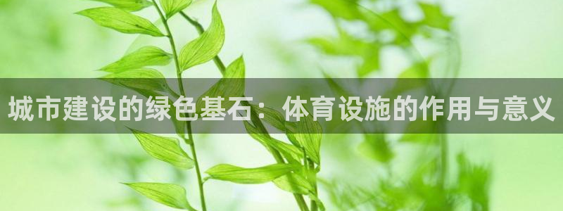 凯捷体育招商电话号码查询：城市建设的绿色基石：体育设