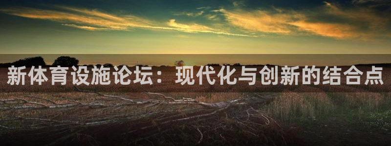 海南凯捷体育：新体育设施论坛：现代化与创新的结合点