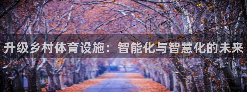 凯捷体育娱乐40996：升级乡村体育设施：智能化与智