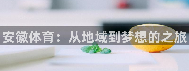 凯捷体育是干嘛的公司：安徽体育：从地域到梦想的之旅